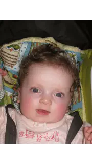 The uploaded photo, age 0