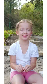 The uploaded photo, age 5