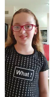 The uploaded photo, age 8