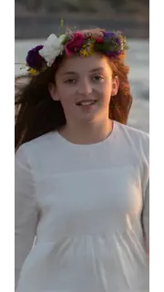 The uploaded photo, age 11